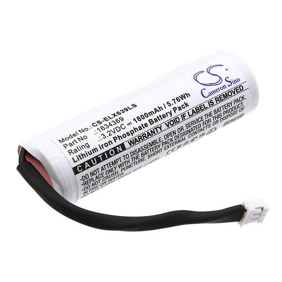 Battery for ESYLUX SLE 1634369 3.2V LiFePO4 1800mAh / 5.76Wh