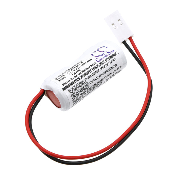 Battery for Lithonia ELB0300 CUSTOM-128 1.2V Ni-CD 1200mAh / 1.44Wh