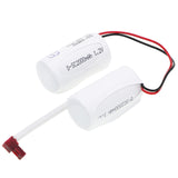 Battery for Lithonia LQC 1 G EL N 2PFV8, ELB 2P41P2N, OSA448 2.4V Ni-CD 2000mAh
