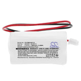 Battery for LumaPro 6CGL6 48H467, 48H467A 3.6V Ni-CD 800mAh / 2.88Wh