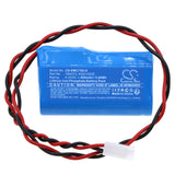Battery for DUAL-LITE EVCURBD 784H73, 93041402E 6.4V LiFePO4 600mAh / 3.84Wh