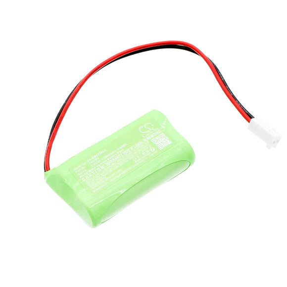 Battery for DUAL-LITE EV4DI 784H69, 93043817E 2.4V Ni-MH 2000mAh / 4.80Wh