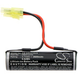 Battery for Shark V3700 Type 1 XBAT3700 Type 1 3.7V Li-ion 2600mAh / 9.62Wh