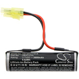 Battery for Shark Cordless Rechargeable Hard Flo XBAT3700 Type 1 3.7V Li-ion 26