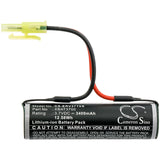 Battery for Shark V3700 Type 1 XBAT3700 Type 1 3.7V Li-ion 3400mAh / 12.58Wh