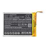 Battery for Eservice Smart D220 1ICP5-55-75, IS707 3.8V Li-Polymer 3000mAh / 11.