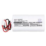 Battery for Eaton SV EURO 4 LED 40066071181 4.8V Ni-CD 2000mAh / 9.60Wh