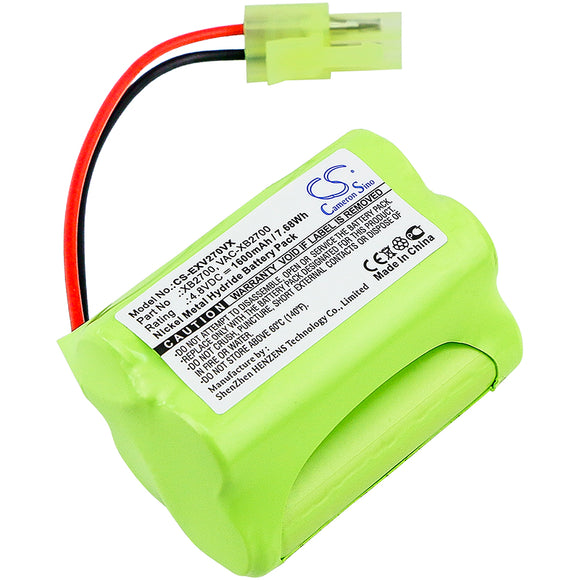 Battery for Shark V2930 C-XB2700, XB2700 4.8V Ni-MH 1600mAh / 7.68Wh