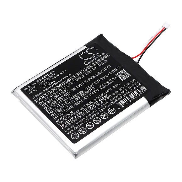 Battery for Ezviz CS-DP1C AHB765965P 3.8V Li-Polymer 4600mAh / 17.48Wh