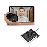 Battery for Ezviz CS-DP1C-4A1WPFBSR AHB765965P 3.8V Li-Polymer 4600mAh / 17.48Wh