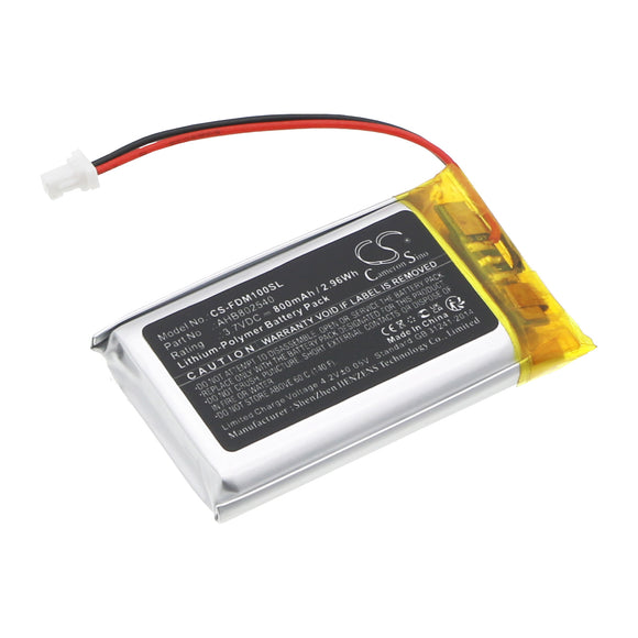 Battery for Fodsports M1S Pro AHB802540 3.7V Li-Polymer 800mAh / 2.96Wh