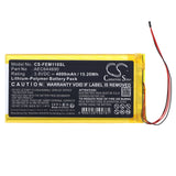 Battery for Fiio M11 AEC644690 3.8V Li-Polymer 4000mAh / 15.20Wh