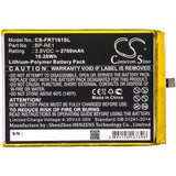 Battery for FREETEL FTJ161B-REI-BL BP-RE1 3.8V Li-Polymer 2700mAh / 10.26Wh