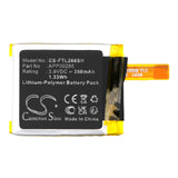 Battery for FOSSIL DW9P1 APP00286 3.8V Li-Polymer 350mAh / 1.33Wh