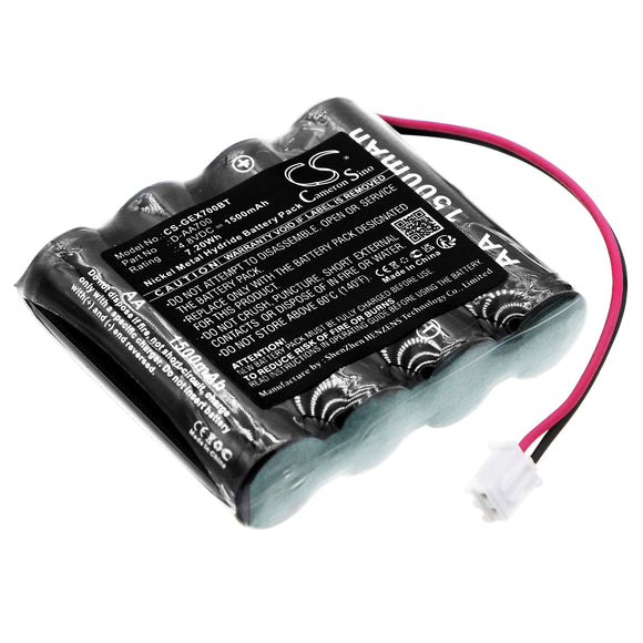 Battery for GE Security Simon Home Security T D-AA700 4.8V Ni-MH 1500mAh / 7.20