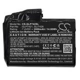 Battery for Glovii GP1G GLI7426, GLP7421 7.4V Li-ion 2000mAh / 14.80Wh