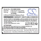 Battery for Gigaset GS180 V30145-K1310-X467 3.85V Li-Polymer 2850mAh / 10.97Wh