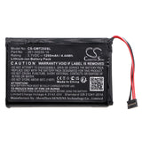 Battery for Garmin A04223 361-00035-16 3.7V Li-ion 1200mAh / 4.44Wh