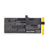 Battery for Google G6QU3 G025E-B 3.87V Li-Polymer 3800mAh / 14.71Wh