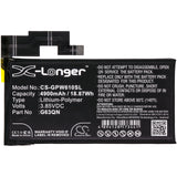 Battery for Google GF5KQ G63QN 3.85V Li-Polymer 4900mAh / 18.87Wh