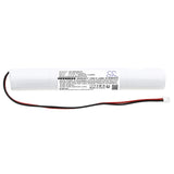 Battery for Legrand IP66 ECO1 061093, MGN0842 4.8V Ni-CD 2000mAh / 9.60Wh