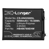 Battery for Honor Magic 5 HB496789EHW 3.9V Li-Polymer 5000mAh / 19.50Wh
