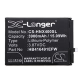 Battery for Honor Play 7T Pro HB416491EFW 3.87V Li-Polymer 3900mAh / 15.09Wh