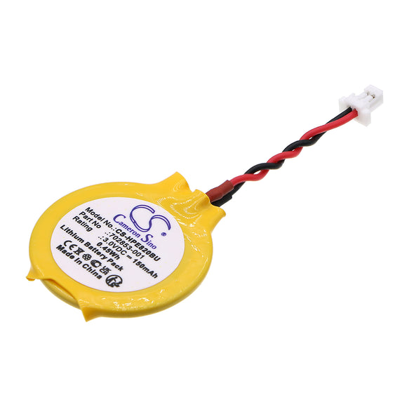 Battery for HP 9480m 702853-001 3.0V Lithium 150mAh / 0.45Wh