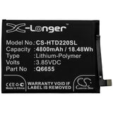 Battery for HTC Desire 20 Pro Q6655 3.85V Li-Polymer 4800mAh / 18.48Wh