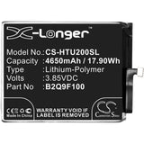 Battery for HTC F233 B2Q9F100 3.85V Li-Polymer 4650mAh / 17.90Wh