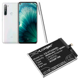 Battery for HTC U20 5G B2Q9F100 3.85V Li-Polymer 4650mAh / 17.90Wh
