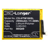 Battery for HTC Wildfire E1 plus BSQ09 3.85V Li-Polymer 2950mAh / 11.36Wh