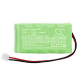 Battery for Honeywell SEC-H-201 H10499 12.0V Ni-MH 300mAh / 3.60Wh