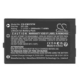 Battery for Icom IC-M37 BP-296 3.7V Li-ion 2000mAh / 7.40Wh