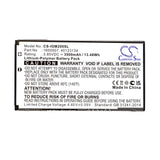 Battery for Inseego M3100 1600007, 40123134 3.85V Li-Polymer 3500mAh / 13.48Wh