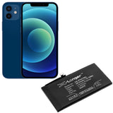 Battery for Apple iPhone 12 A2431, A2479 3.83V Li-Polymer 2815mAh / 10.78Wh