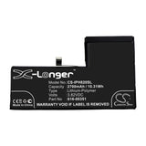 Battery for Apple MQA52LL-A 616-00351 3.82V Li-Polymer 2700mAh / 10.31Wh