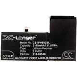 Battery for Apple A2103 616-00506 3.8V Li-Polymer 3150mAh / 11.97Wh