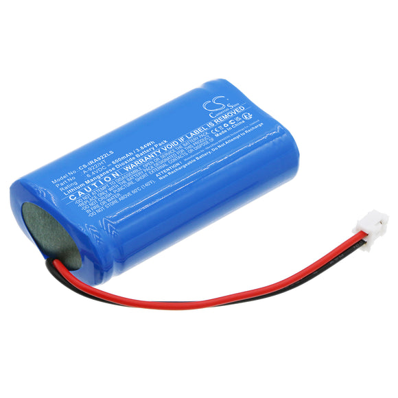 Battery for IRON LUX E73 417 12 A-922/HT 6.4V LiFePO4 600mAh / 3.84Wh