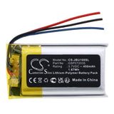 Battery for JBL UA SPORT GSP072035 3.7V Li-Polymer 450mAh / 1.67Wh