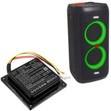 Battery for JBL PartyBox 100 DH14026CHM, SUN-INTE-260 14.4V Li-ion 2600mAh / 37.