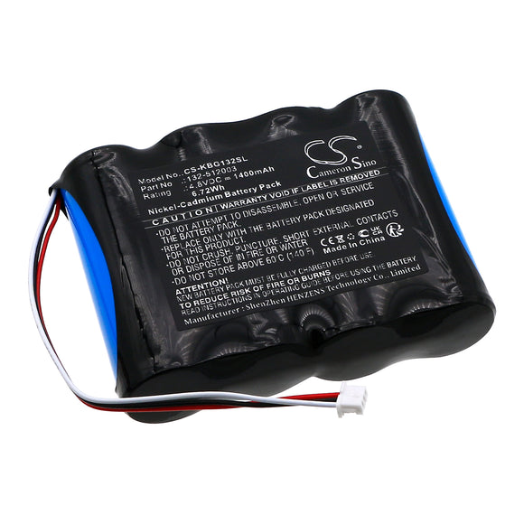 Battery for Kaba FDU G4 132-512003 4.8V Ni-CD 1200mAh / 5.76Wh