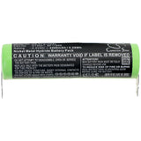 Battery for Kenwood FG-200 BF11956, SY9541 2.4V Ni-MH 2200mAh / 5.28Wh