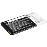 Battery for KAZAM Life B4 KAB4, KAB4-AAABA005026 3.7V Li-ion 800mAh / 2.96Wh