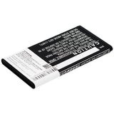 Battery for KAZAM Life B4 KAB4, KAB4-AAABA005026 3.7V Li-ion 800mAh / 2.96Wh