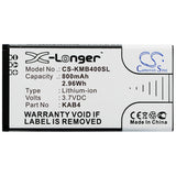Battery for KAZAM Life B4 KAB4, KAB4-AAABA005026 3.7V Li-ion 800mAh / 2.96Wh