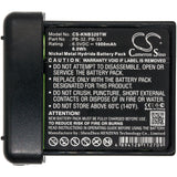 Battery for Kenwood TH-42AT PB-32, PB-32H, PB-33, PB-34 6.0V Ni-MH 1000mAh / 6.