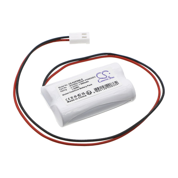 Battery for Kaufel 850.0061 248BHXS1P, BGN800-2DWP-PRB830EC 2.4V Ni-CD 800mAh / 
