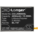 Battery for LG G900N BL-T47, EAC64785301 3.85V Li-Polymer 4050mAh / 15.59Wh