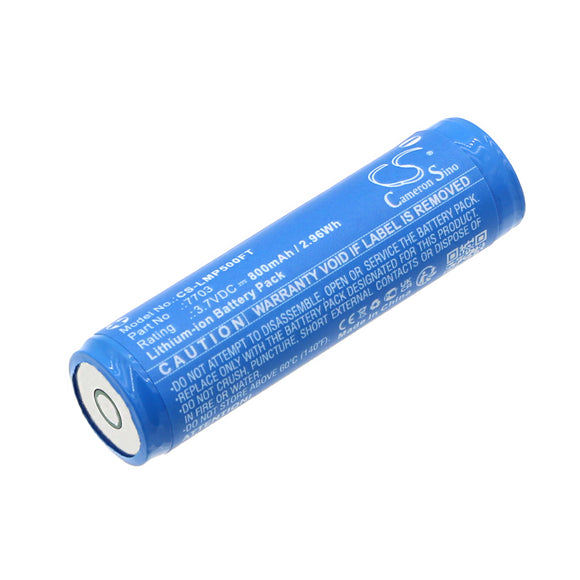 Battery for Ledlenser Torche P5R 7703 3.7V Li-ion 800mAh / 2.96Wh